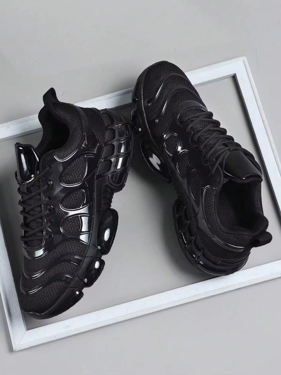 Men's Low-Top Sneakers, Casual Running Shoes, Jogging Shoes, Walking Shoes, Fashionable Gradient Color Sports Shoes, Tennis Shoes, Trainers