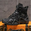 Men's Tactical Boots, Classic And Stylish Solid Color Design Hiking Boots, Thick Sole For Good Traction And Excellent Grip, Suitable For A Variety Of Light To High Outdoor Activities, Such As Mountain Climbing, Rock Climbing, And Jungle Adventures.